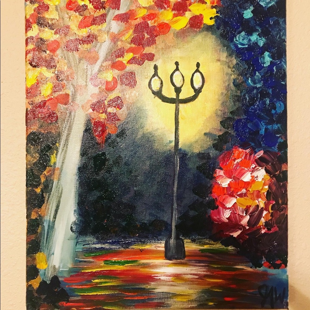Hand painted by me Original